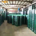 Ready to ship 3x3cm  1.6mm wire 18m green fencing net iron wire mesh roll